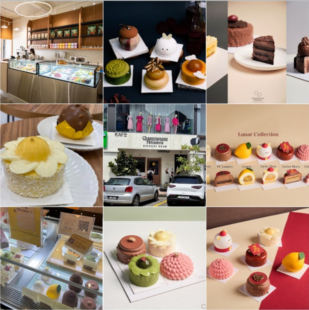 🧁吉隆坡Champignons Patisserie cupcakes cupcakes
