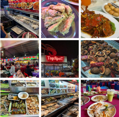 Store Name: Kui Jin Qingshan Gao Seafood & Food Court