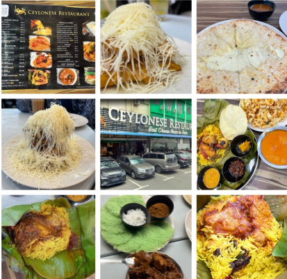 Store Name: Ceylonese Restaurant Sdn Bhd