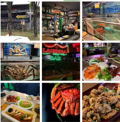 古晋鼎峰海鲜餐厅 · Menu images